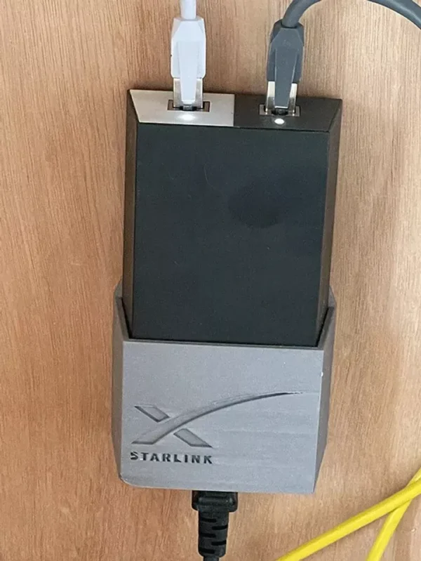 Starlink Dishy Power Block Wall Mount Adapter- Power Block Device Mount Holder