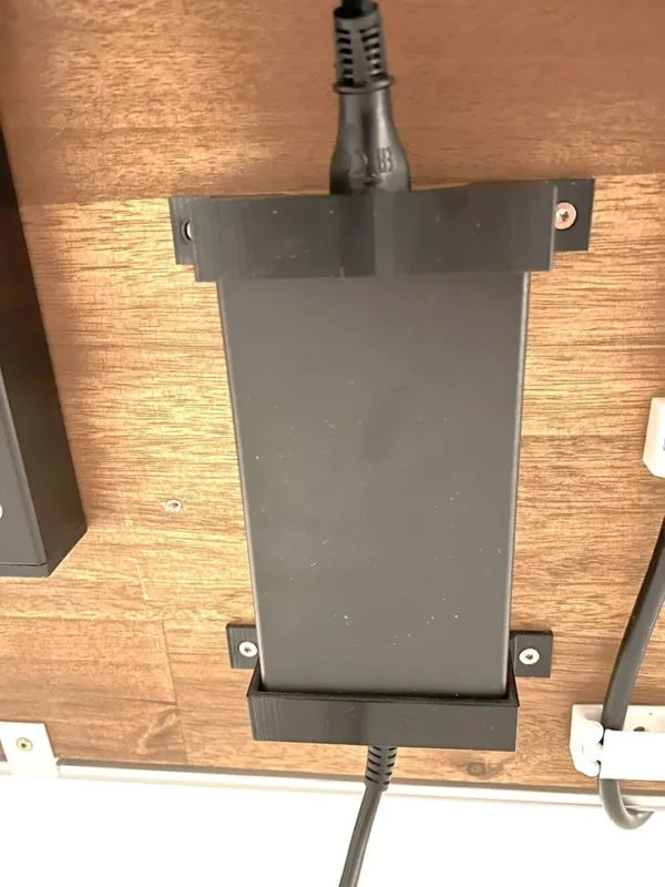 Power Supply Mount for Dell WD19- Convenient and Secure - Screws not Include