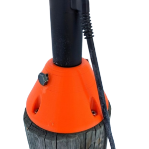 Starlink Dishy Fence Post Mount - Plastic Mount for Pole Without screws